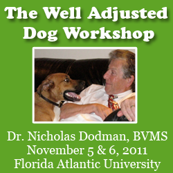 Dr. Nicholas Dodman in Florida, Nov 4-6